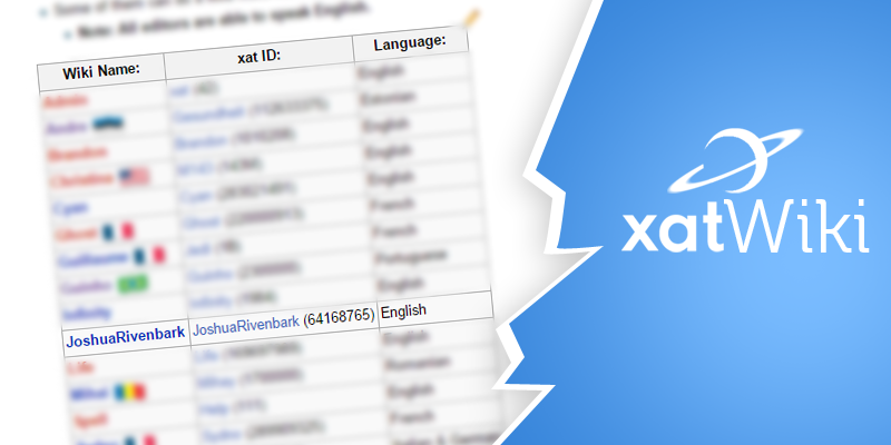 Popular chat groups xat Special codes